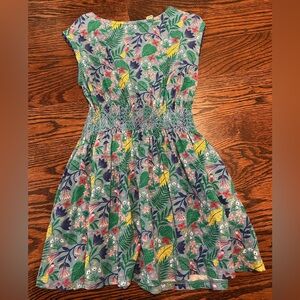 Mini Boden Multicolored Crew Neck Sundress.  Size 5-6 little girls